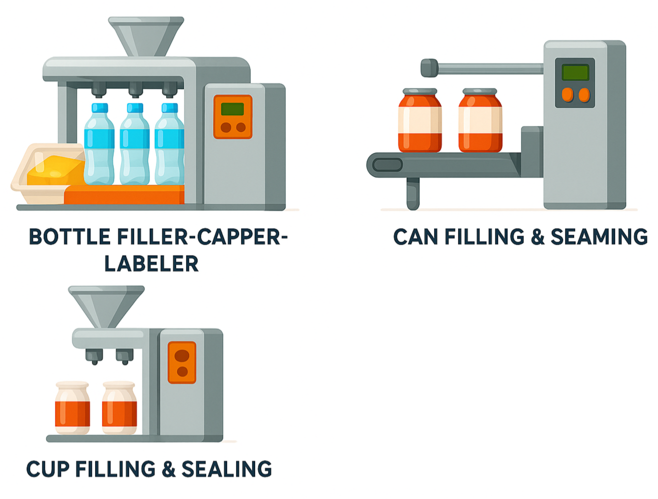 Beverages & Liquid Filling Examples